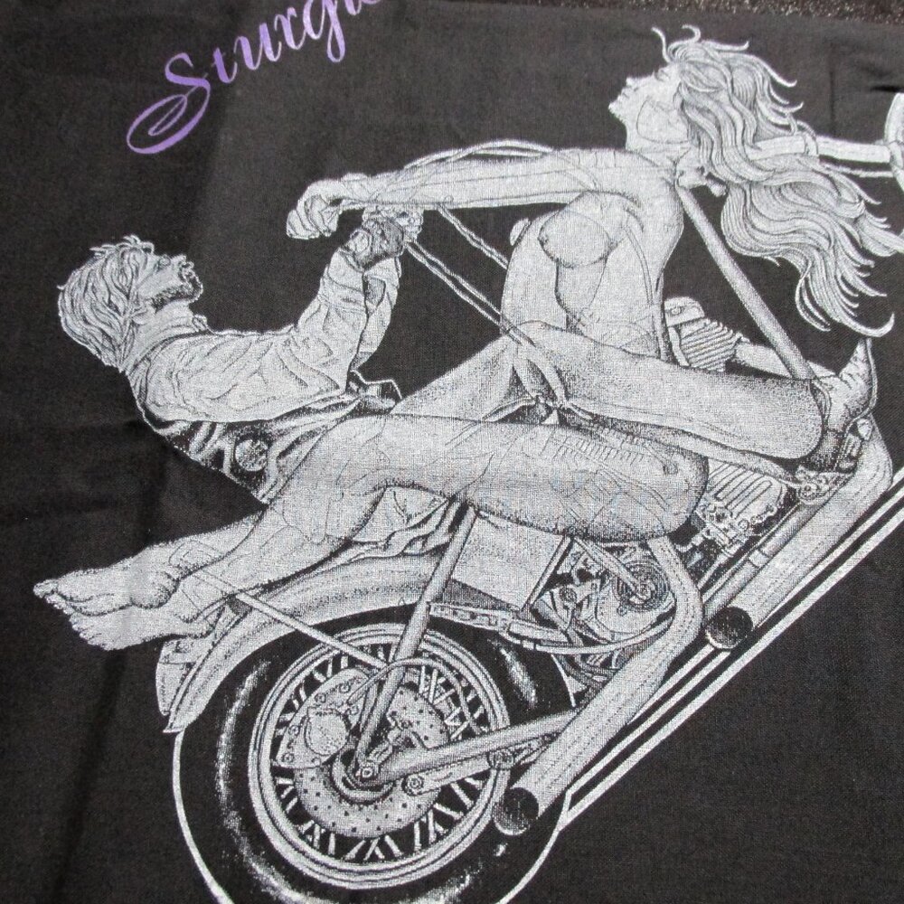 1994 Sturgis Bike Week Western Style Bandana "The Fine Art of Riding" - Picture 4 of 7